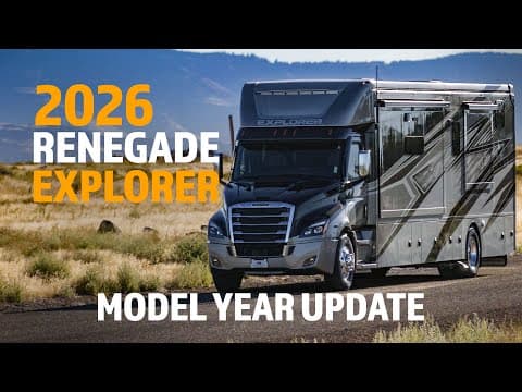 Renegade Explorer | 2026 Model Year Update